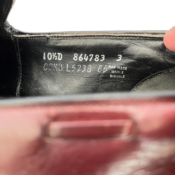 Freeman Free-Flex Men’s Burgundy Leather Tassel Loafers Size 10.5 D - Picture 5 of 11